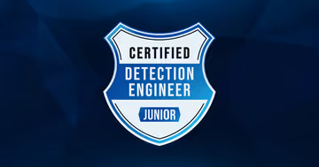 Image of the Certified Junior Detection Engineer (CJDE) course