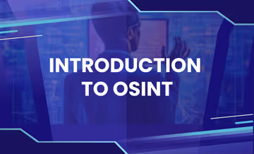 Image of the Introduction to OSINT course